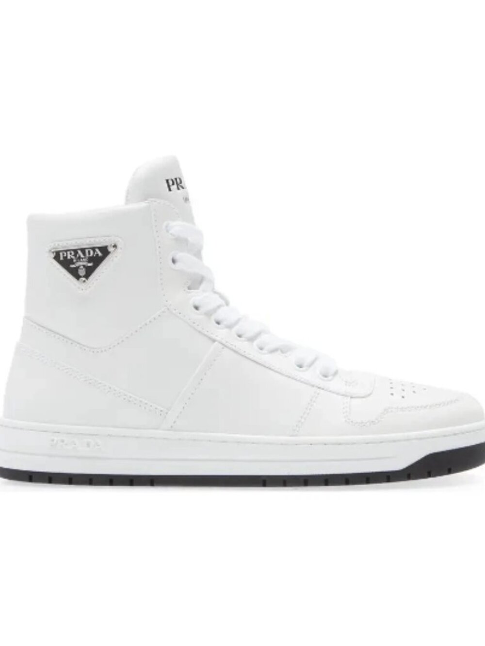 PRADA NIB Logo High Top Sneaker (ORIG. $1150) (SIZE 9.5) US